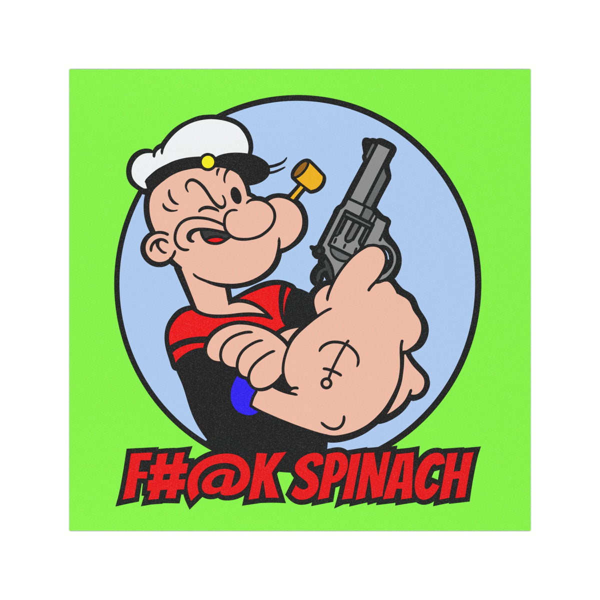 F#@K Spinach! Car Magnets