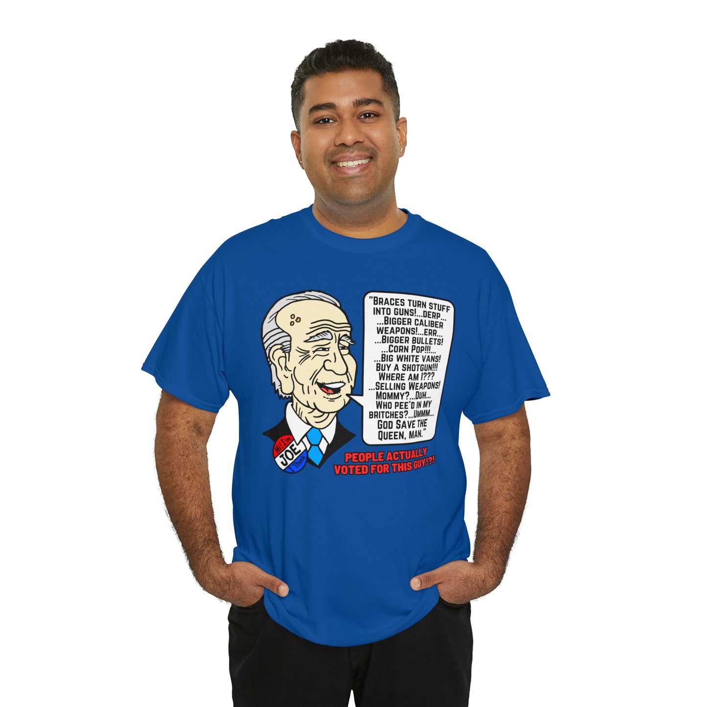 Biden Talk Unisex Heavy Cotton Tee