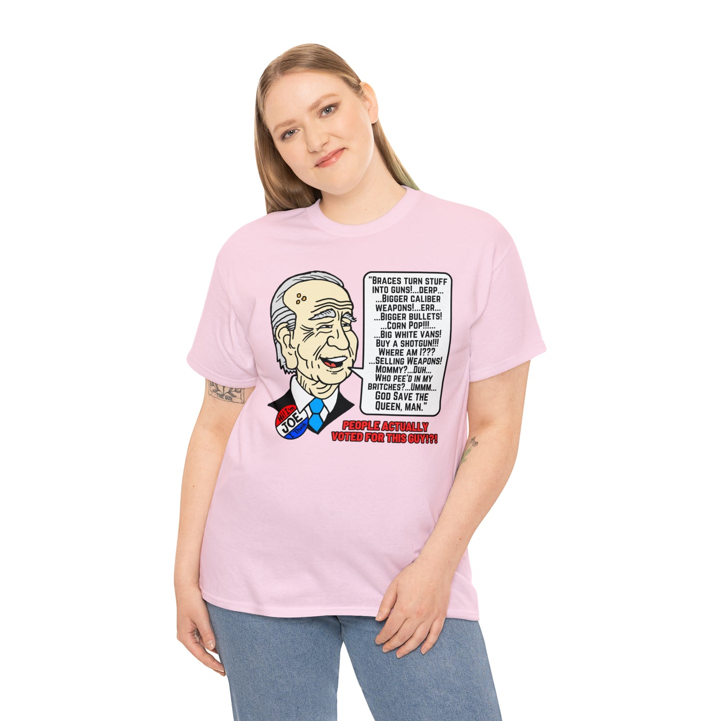 Biden Talk Unisex Heavy Cotton Tee