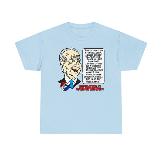 Biden Talk Unisex Heavy Cotton Tee