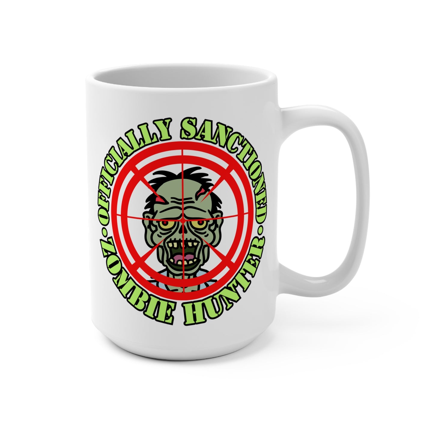 Zombie Hunter Mug 15oz