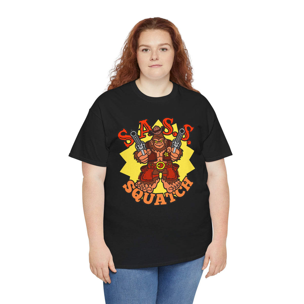 SASS-Squatch Unisex Heavy Cotton Tee