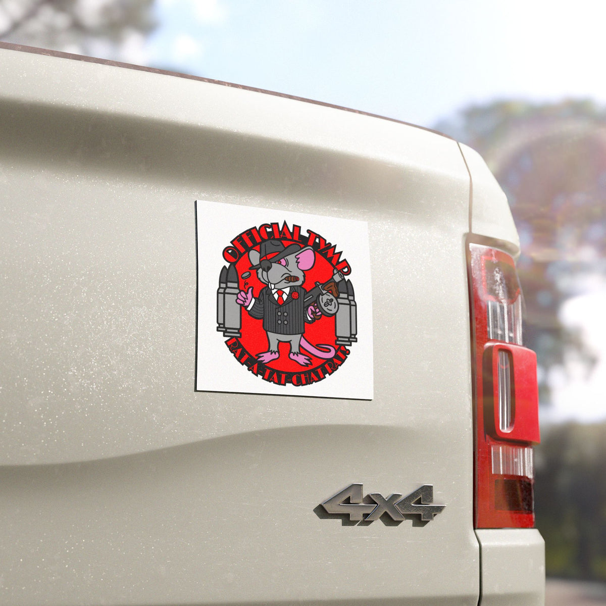 Rat-A-Tat-Chat-Rat! Car Magnets