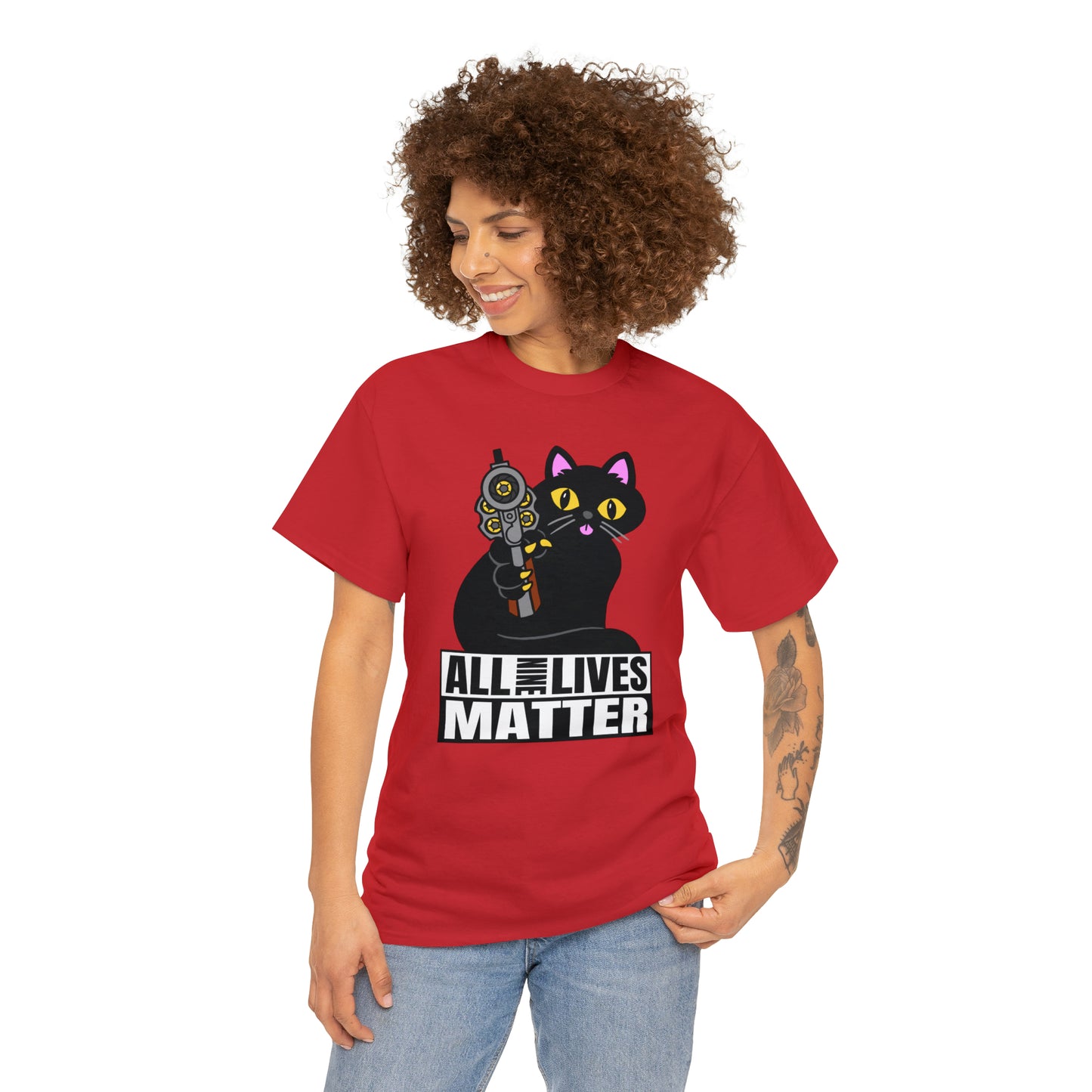 All9Lives Unisex Heavy Cotton Tee