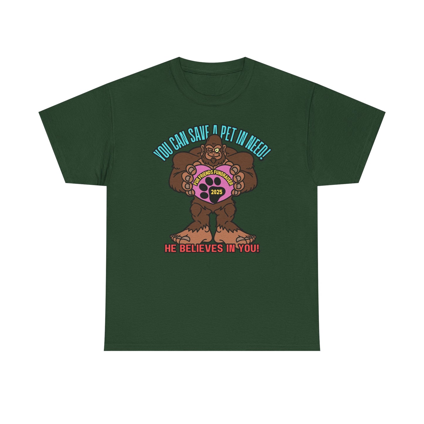 (FFF) He Believes in You! Unisex Heavy Cotton Tee