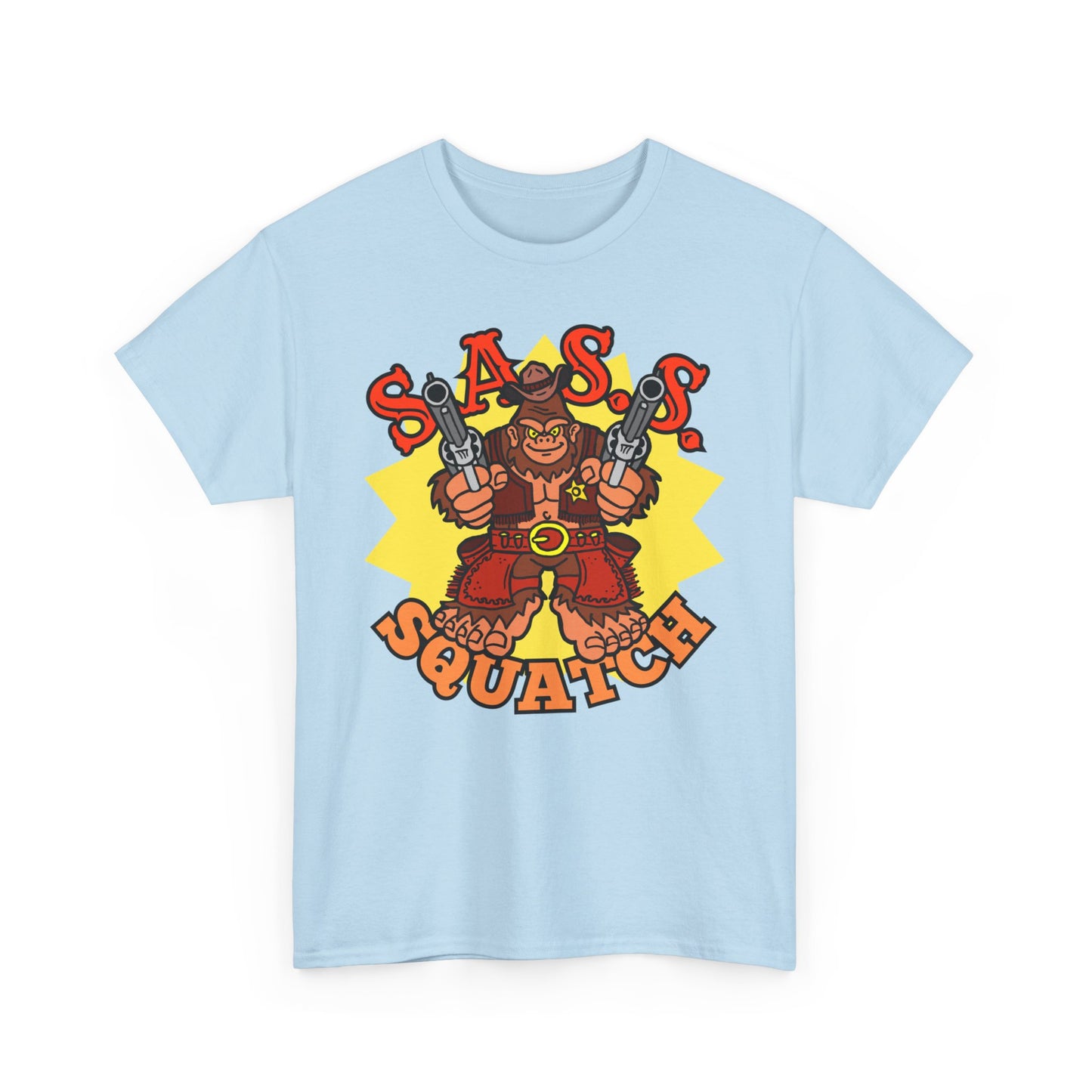 SASS-Squatch Unisex Heavy Cotton Tee
