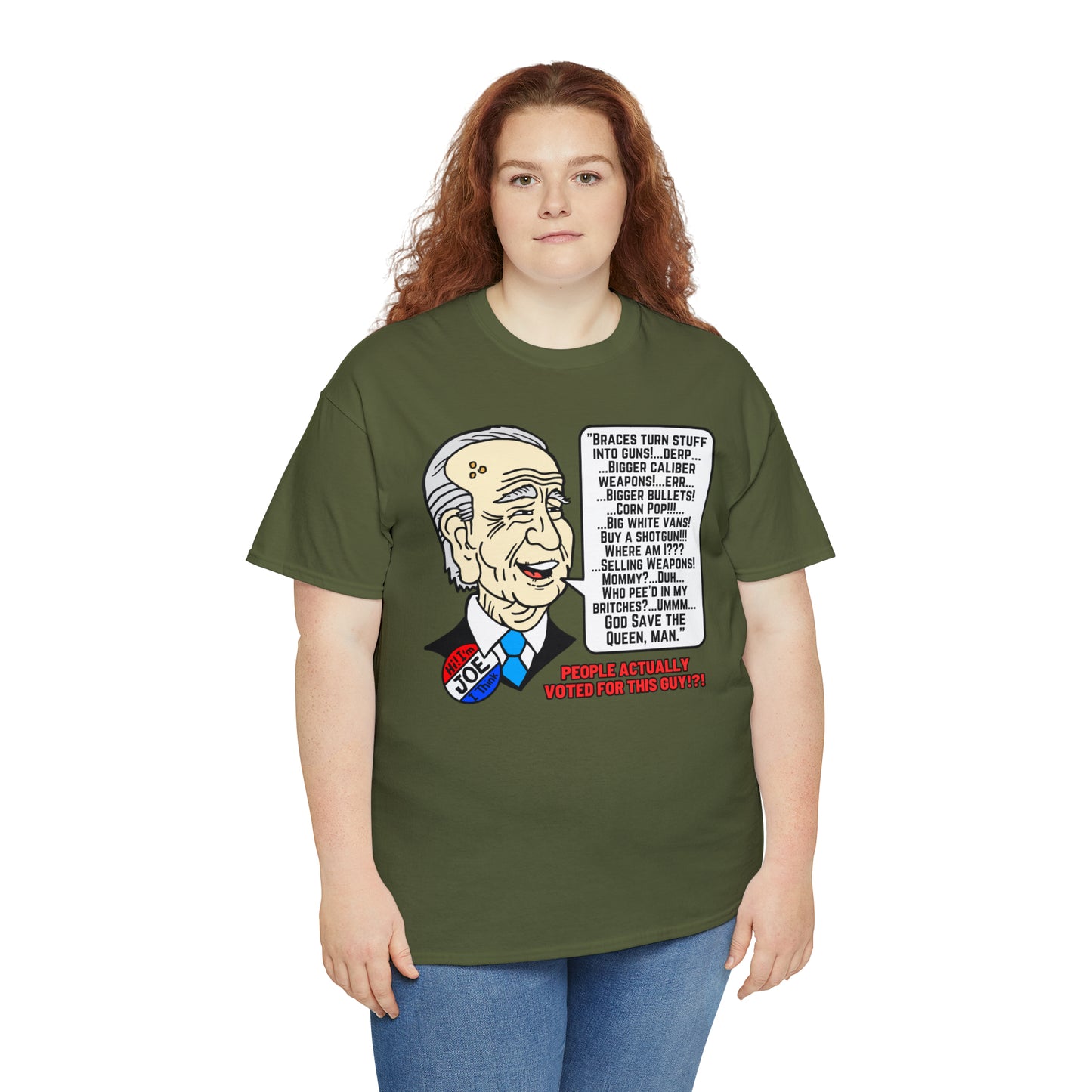 Biden Talk Unisex Heavy Cotton Tee