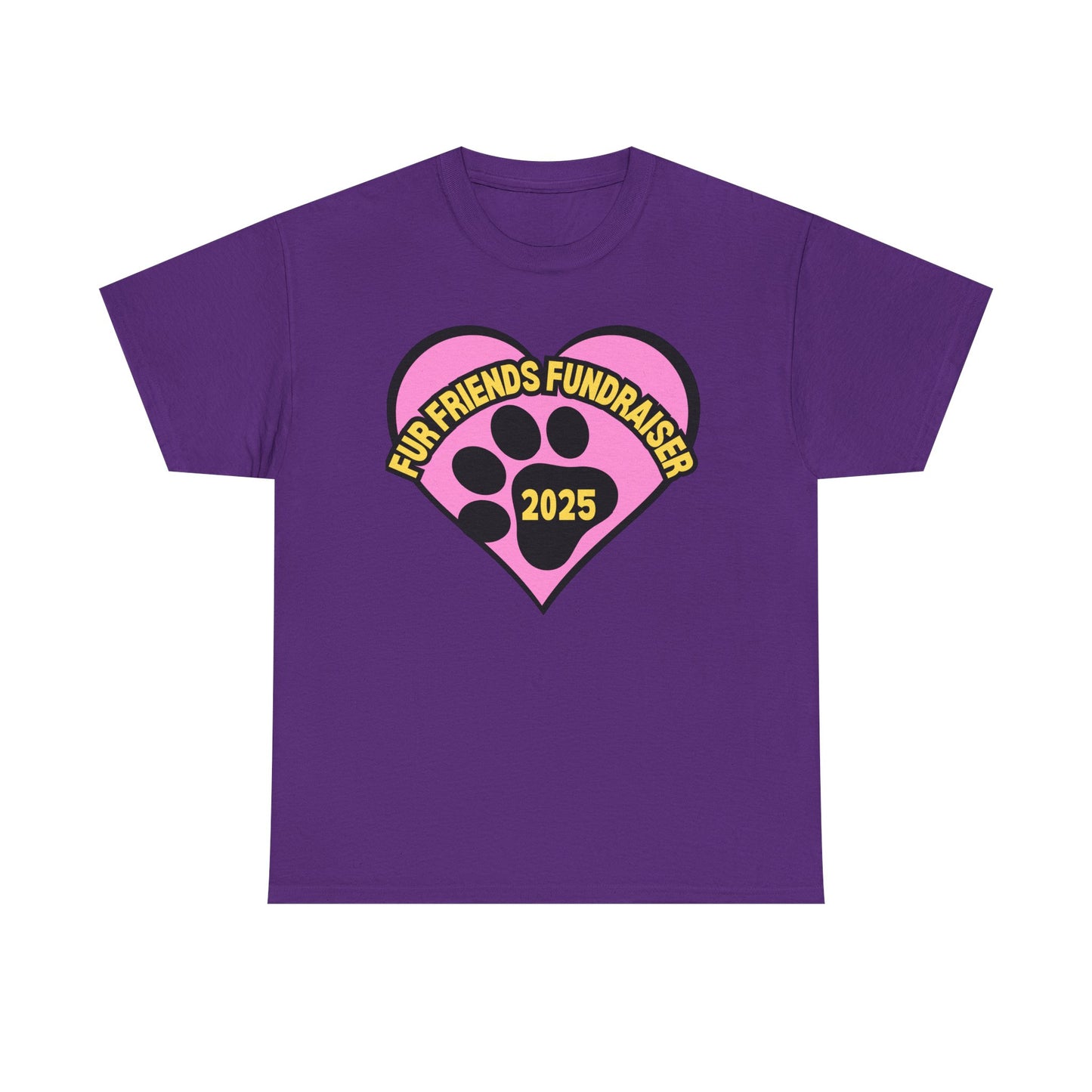 (FFF) Fur Friends Fundraiser '25 Unisex Heavy Cotton Tee
