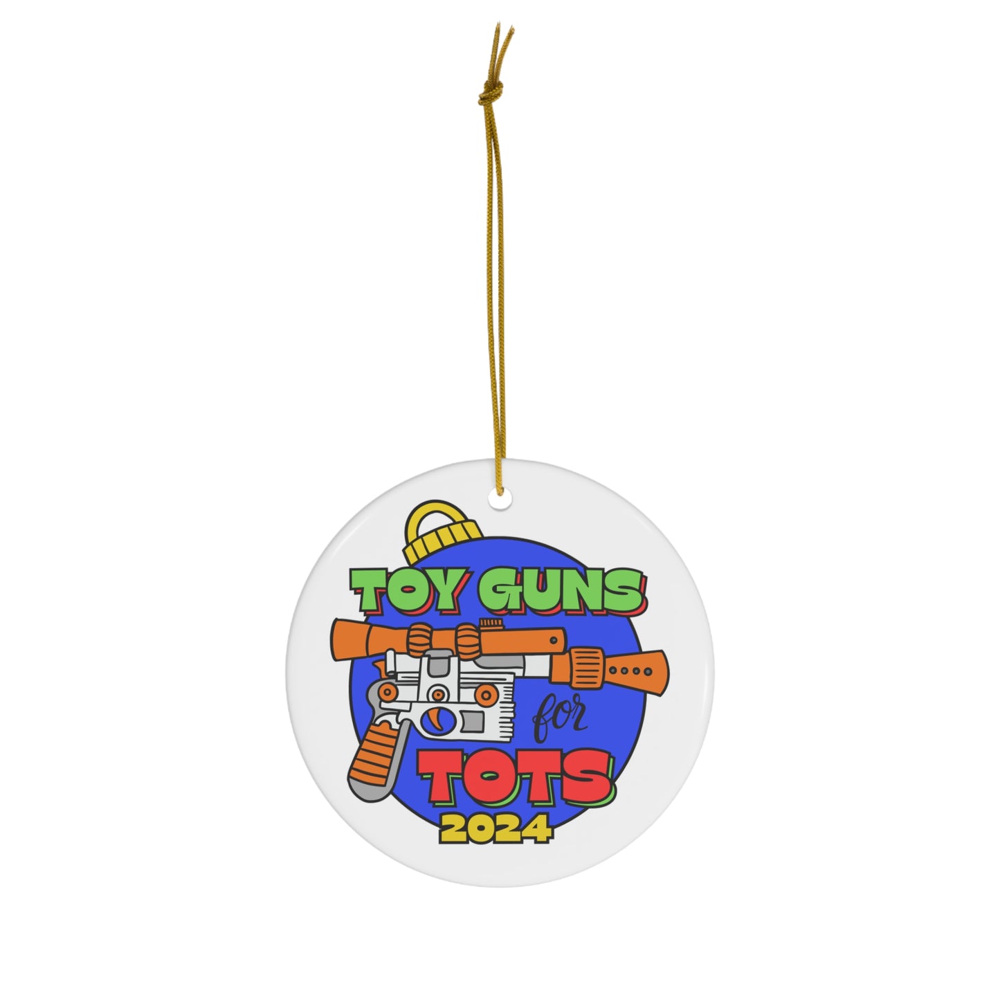 TG4T Donations Gift Ceramic Ornament, 1-Pack