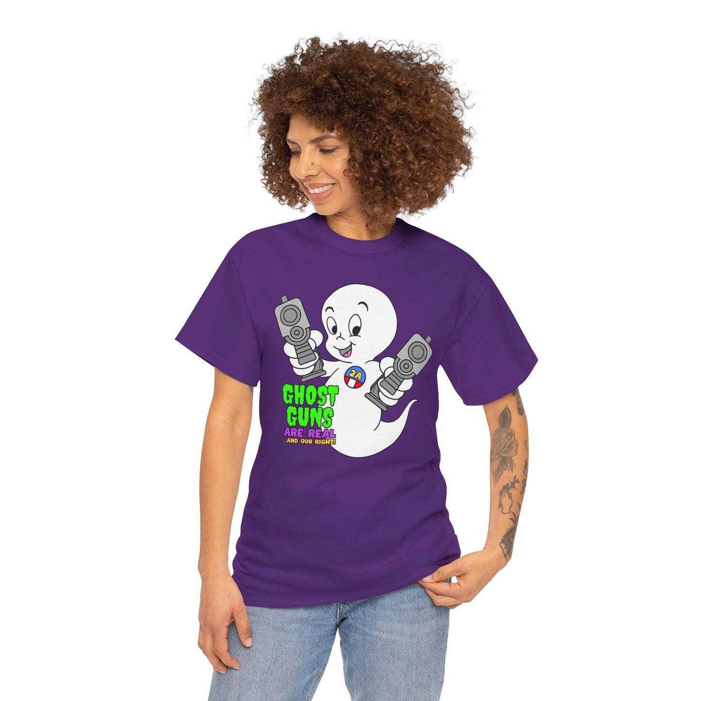 Ghost Guns R Real! Unisex Heavy Cotton Tee