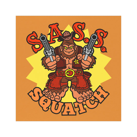 S.A.S.S. Squatch! Car Magnets
