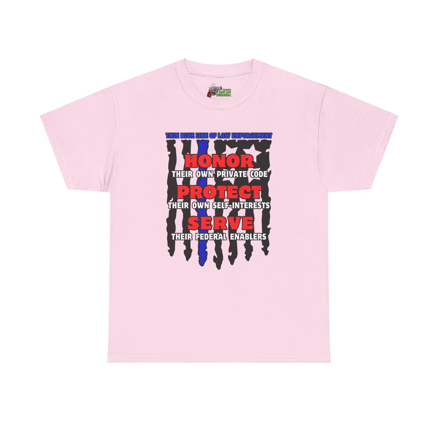 True Thin Blue Line! Unisex Heavy Cotton Tee