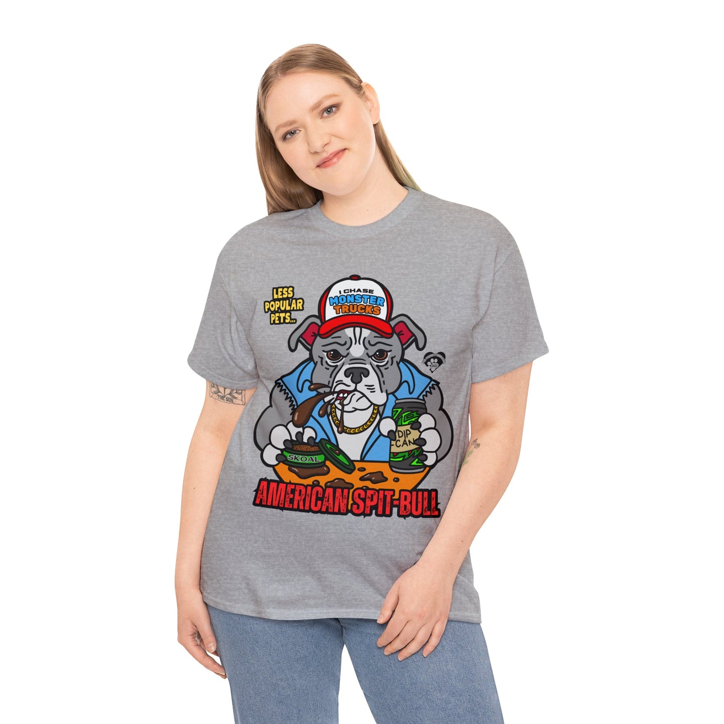 American Spit-Bull! Unisex Heavy Cotton Tee