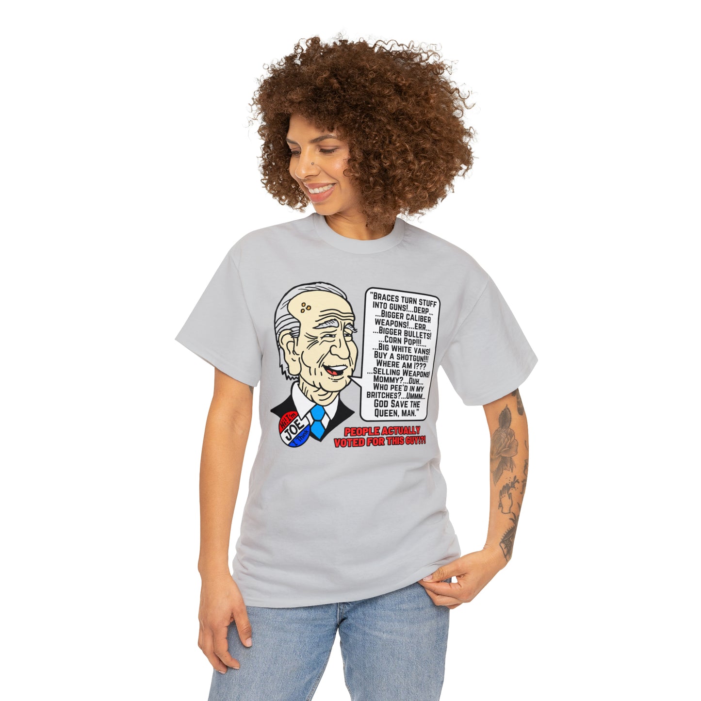 Biden Talk Unisex Heavy Cotton Tee