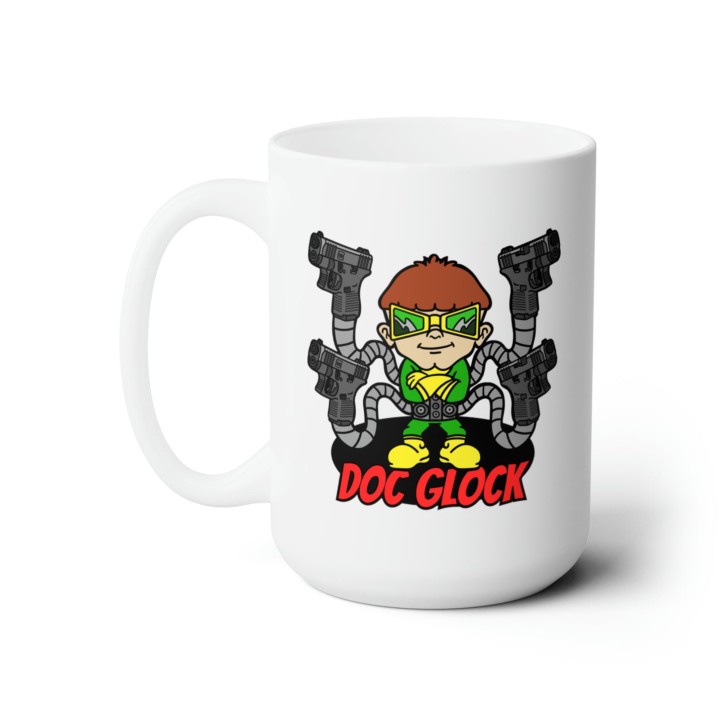 Doctor Glocktopus! Ceramic Mug 15oz