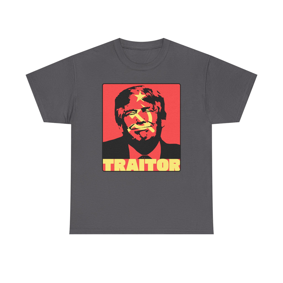 Trump Traitor! Unisex Heavy Cotton Tee