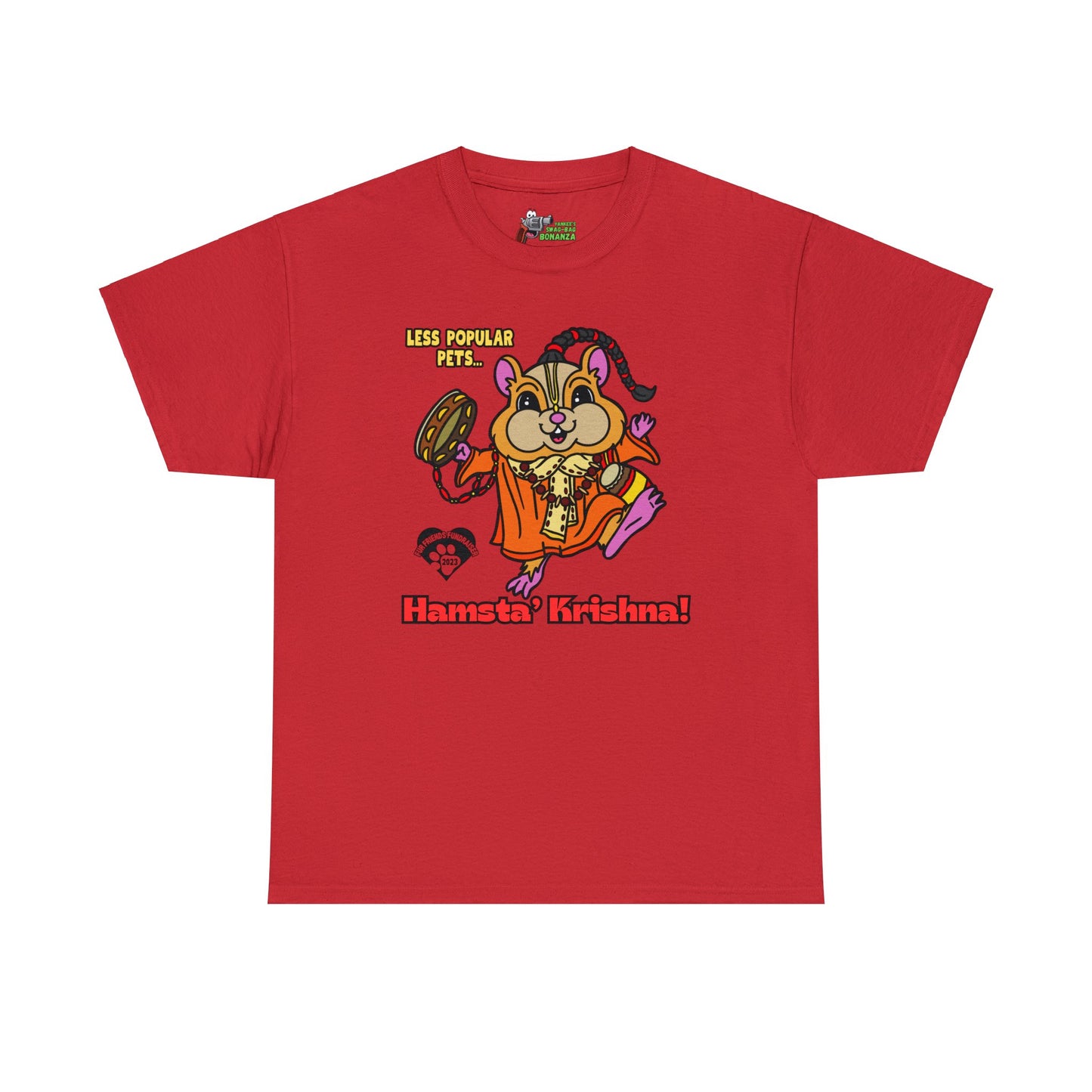 Hamsta' Krishna! Unisex Heavy Cotton Tee