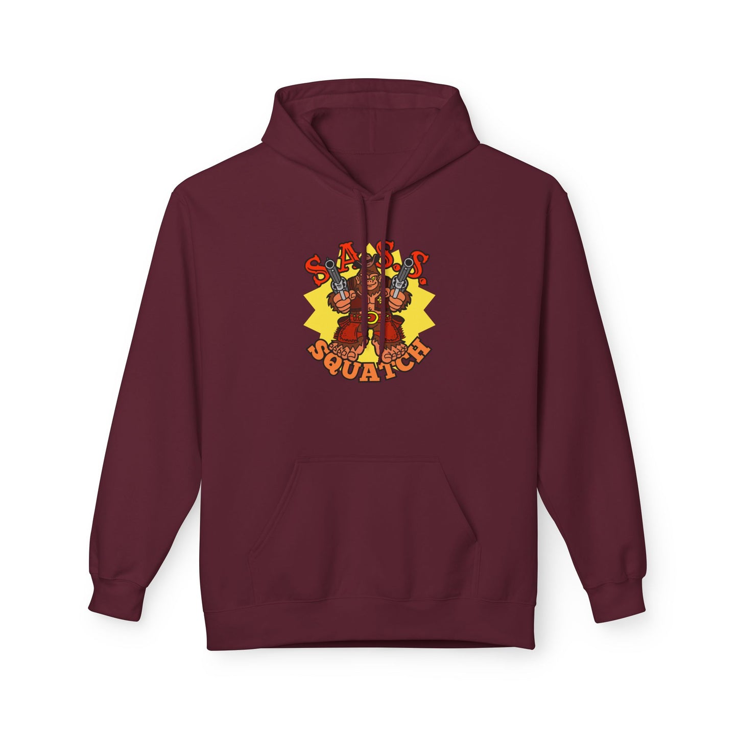 SASS-Squatch! Unisex Midweight Softstyle Fleece Hoodie