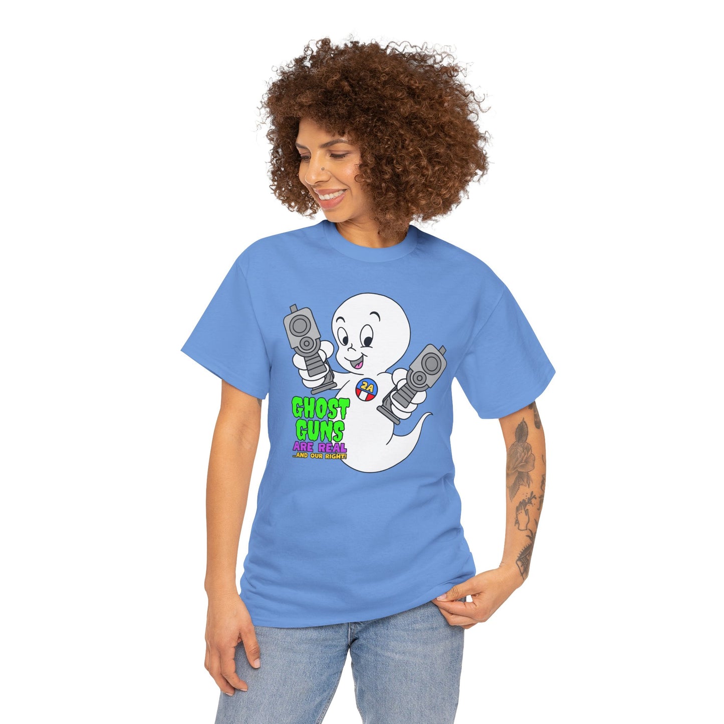 Ghost Guns R Real! Unisex Heavy Cotton Tee