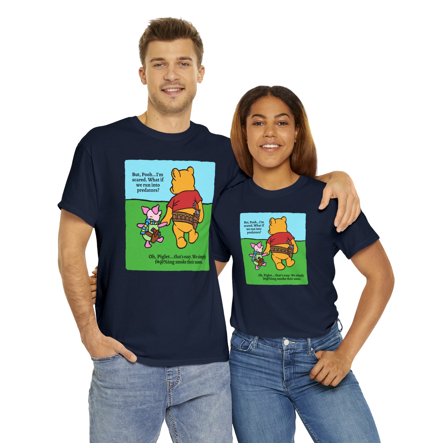 Pew & Piglet Unisex Heavy Cotton Tee