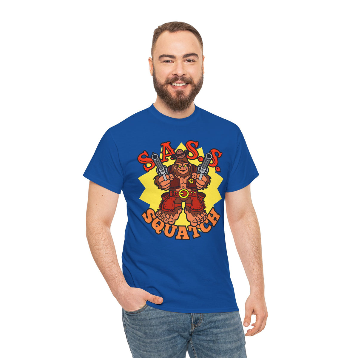 SASS-Squatch Unisex Heavy Cotton Tee