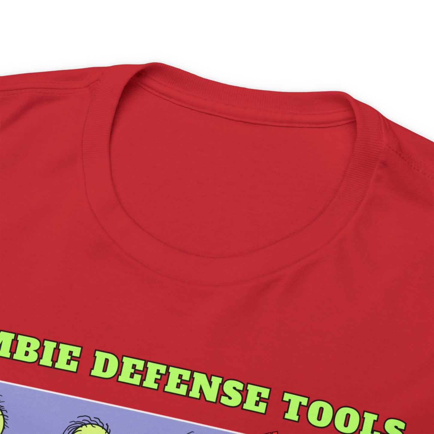 Zombie Defense Tools Unisex Heavy Cotton Tee