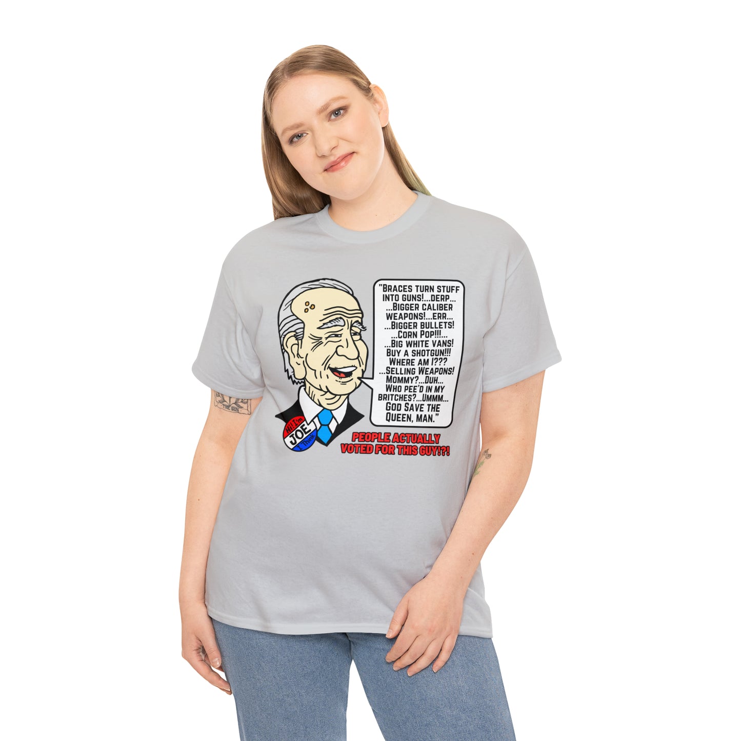 Biden Talk Unisex Heavy Cotton Tee