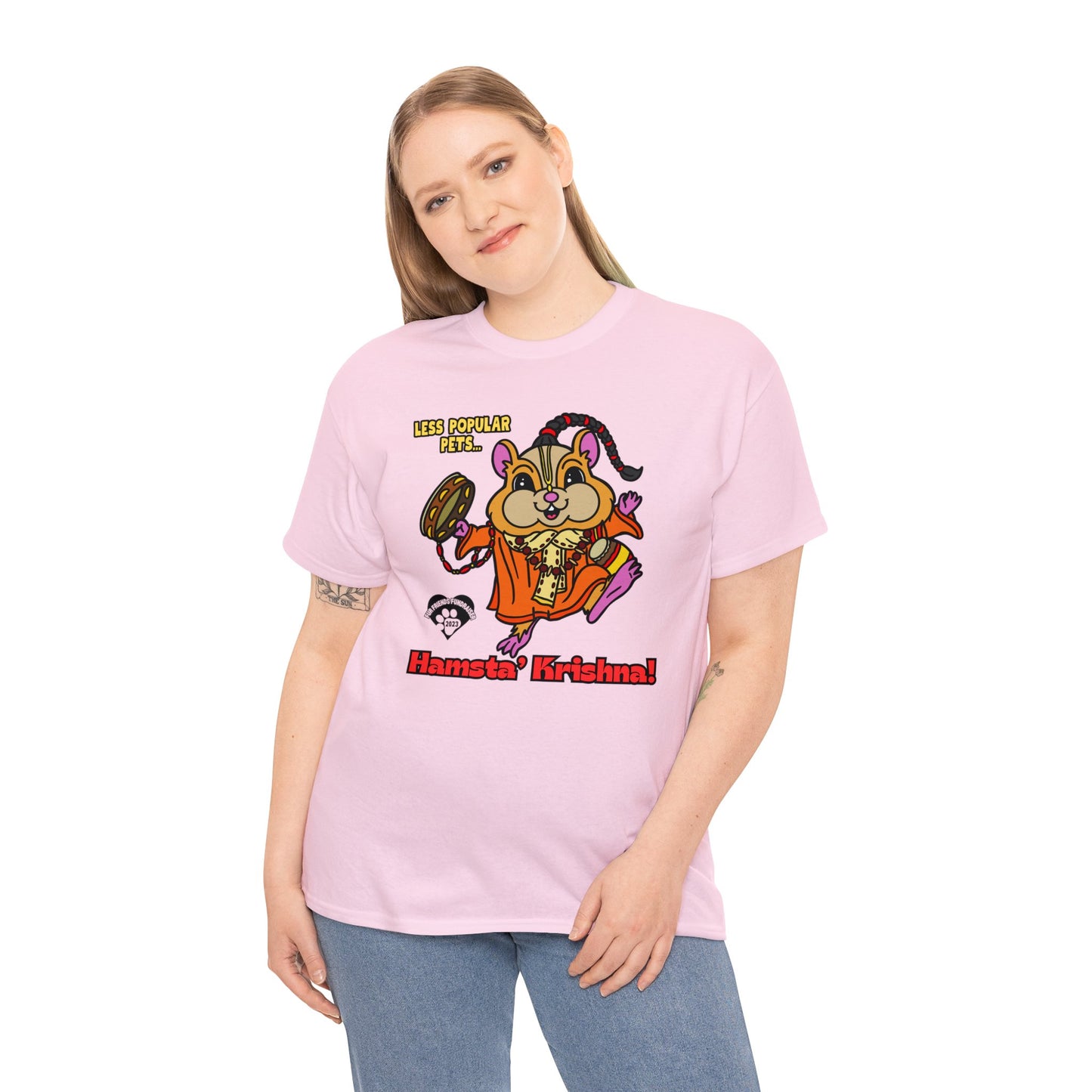 Hamsta' Krishna! Unisex Heavy Cotton Tee
