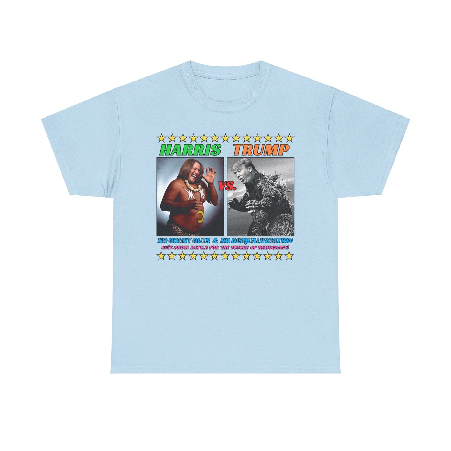 Harris v. Trump! Unisex Heavy Cotton Tee