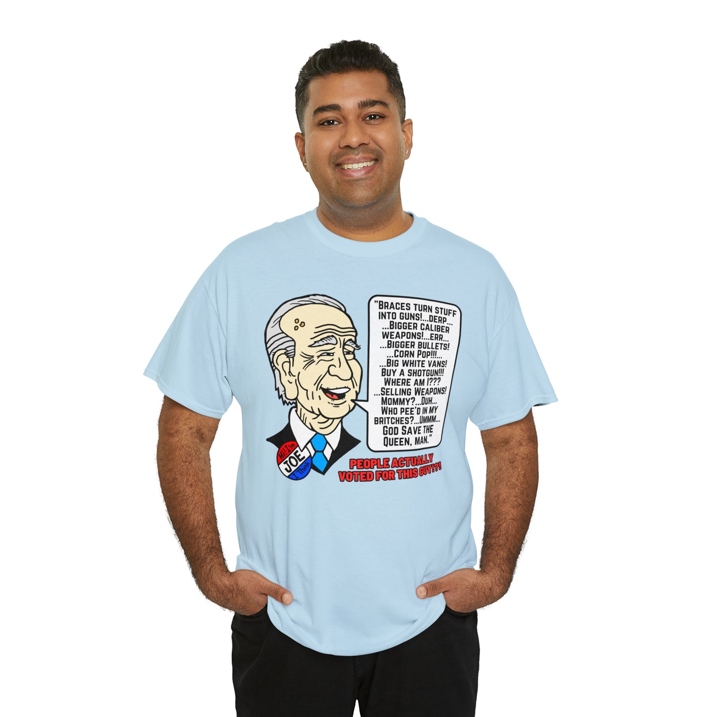 Biden Talk Unisex Heavy Cotton Tee