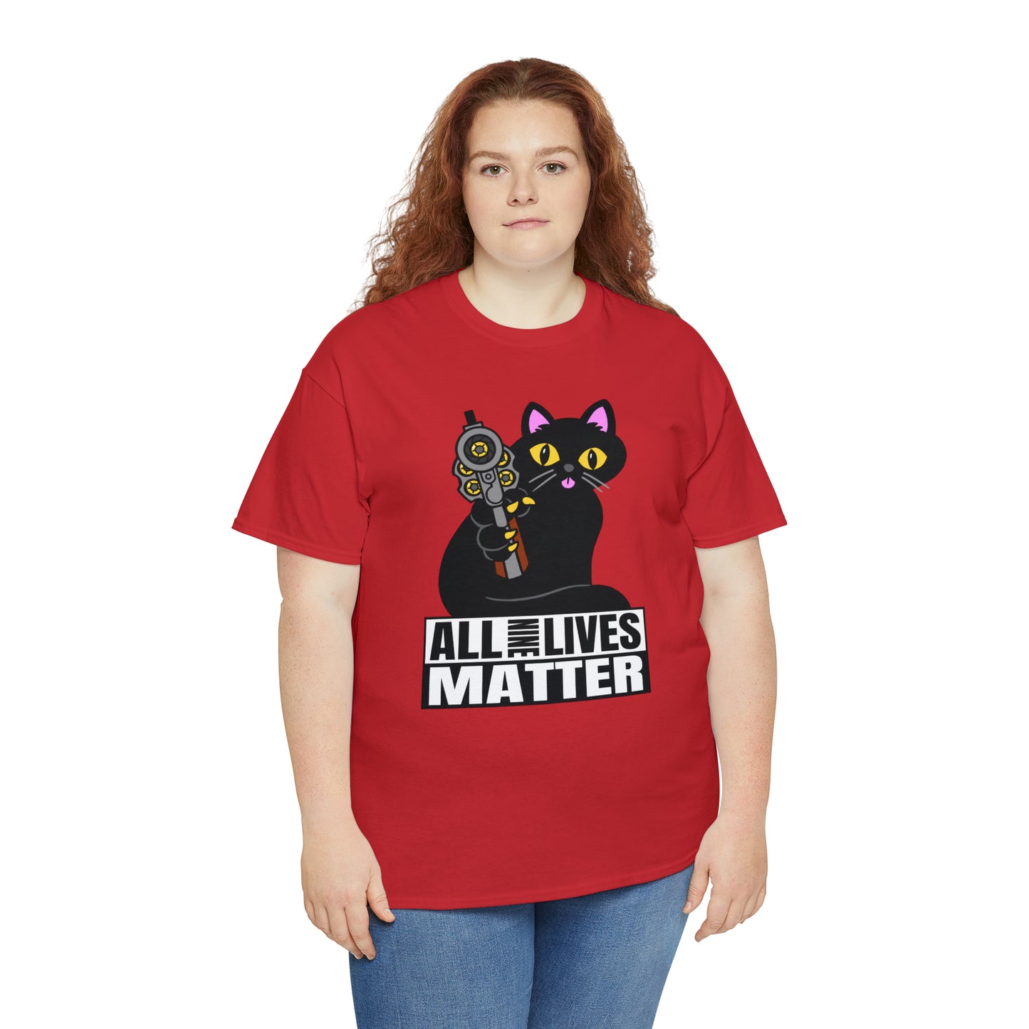 All9Lives Unisex Heavy Cotton Tee