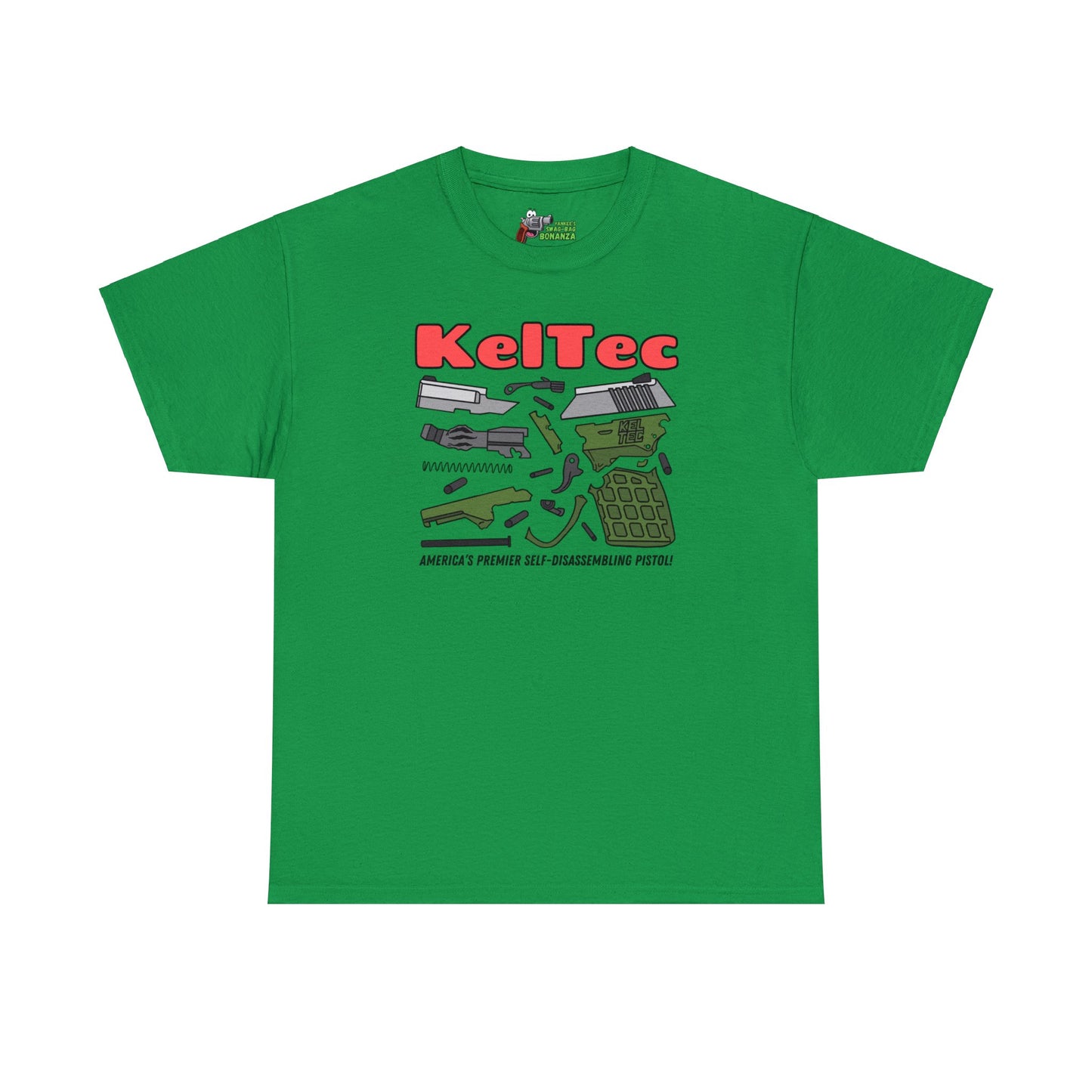 KelTec Disassembled Unisex Heavy Cotton Tee