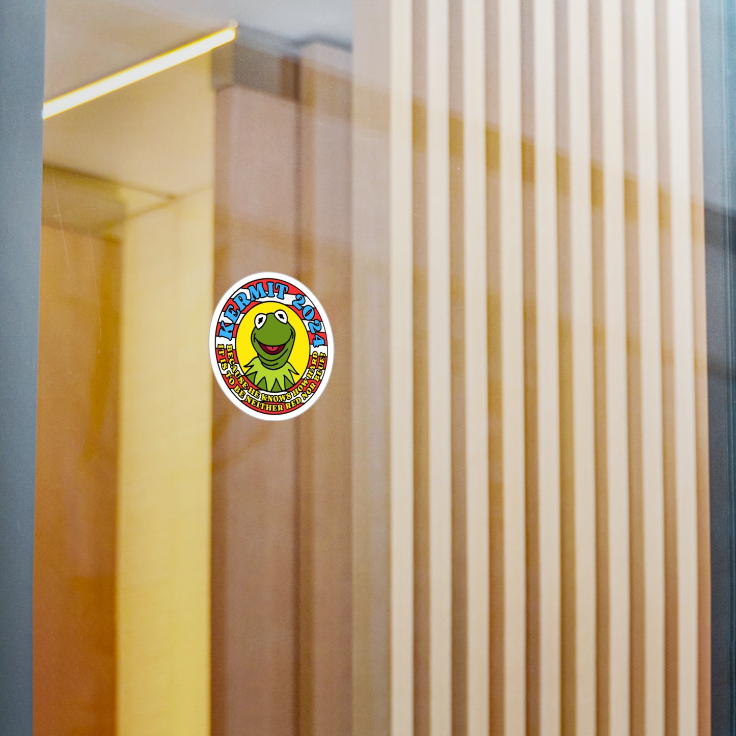 Kermit 2024! Kiss-Cut Vinyl Decals