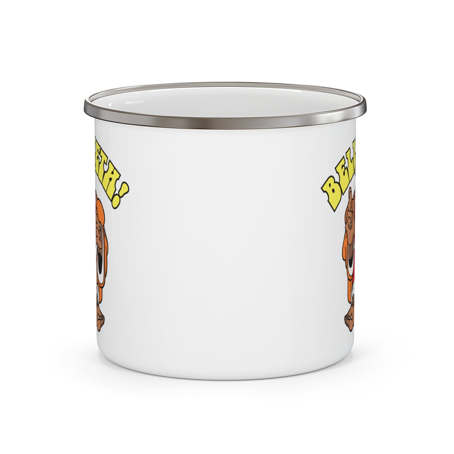 Believeth! Enamel Camping Mug