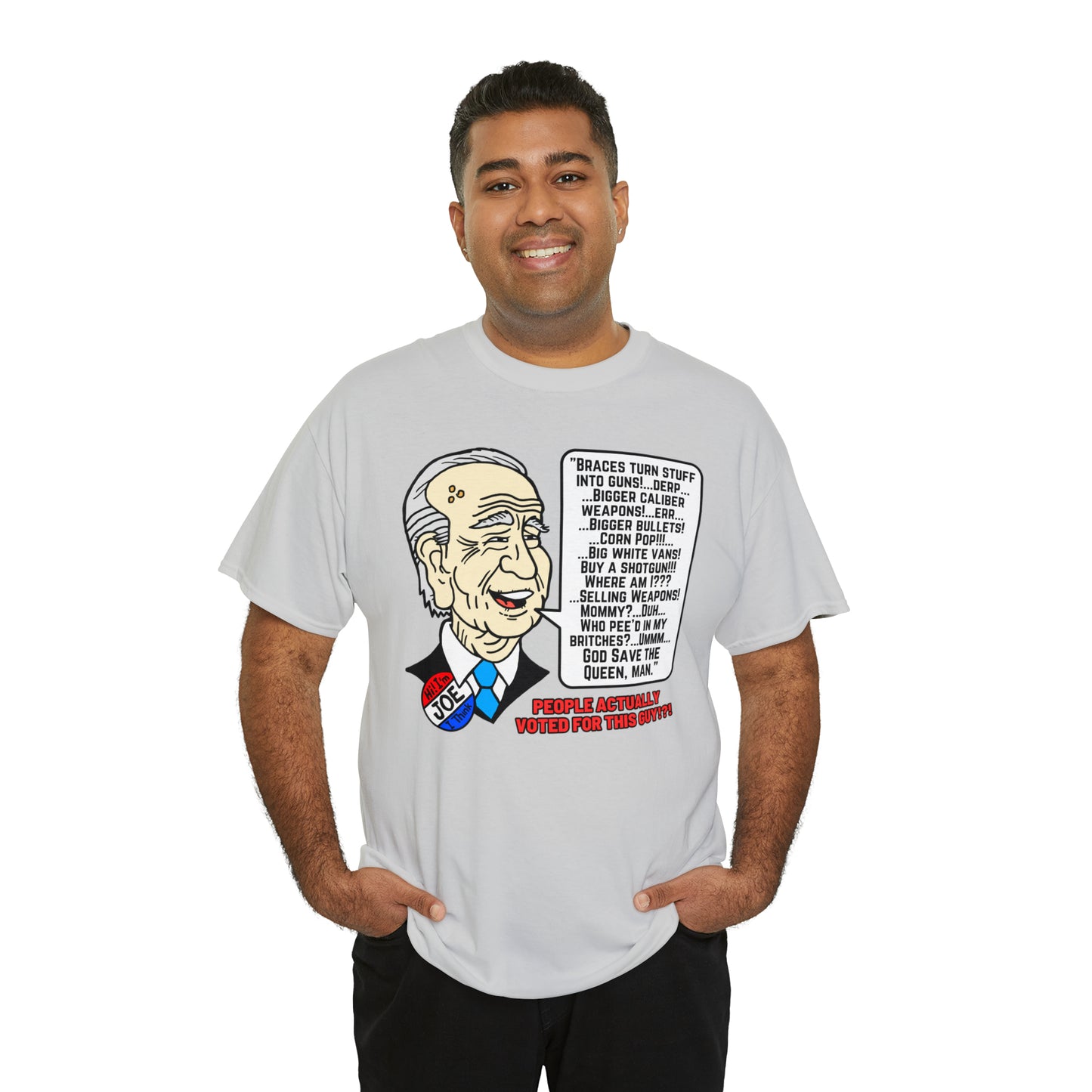 Biden Talk Unisex Heavy Cotton Tee