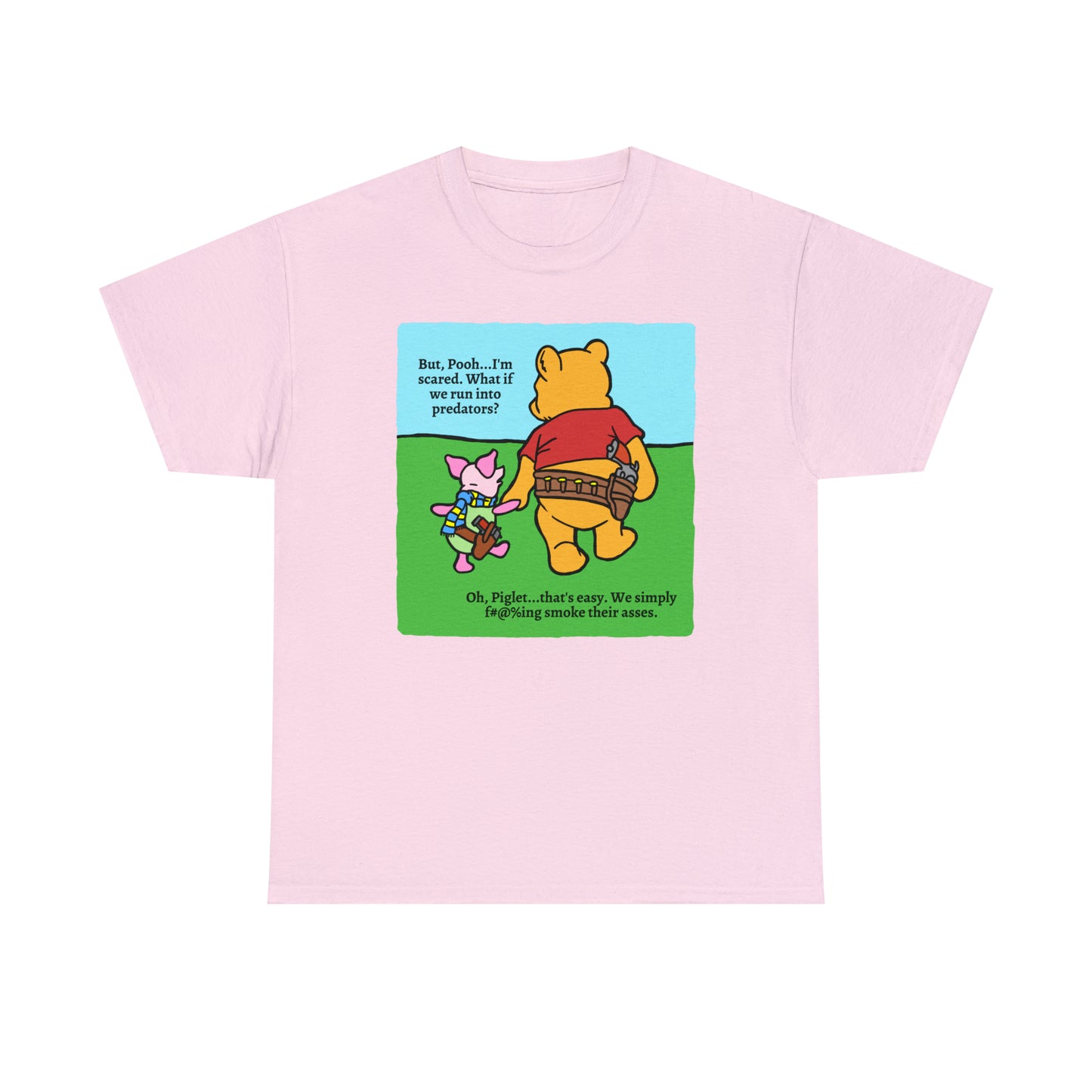 Pew & Piglet Unisex Heavy Cotton Tee