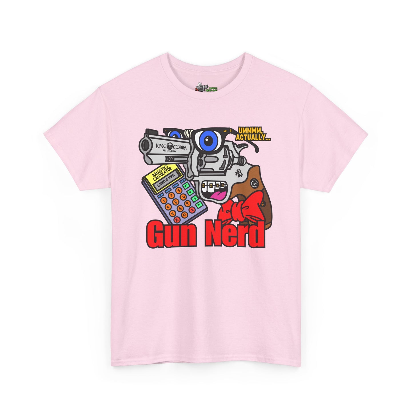 Gun Nerd! Unisex Heavy Cotton Tee