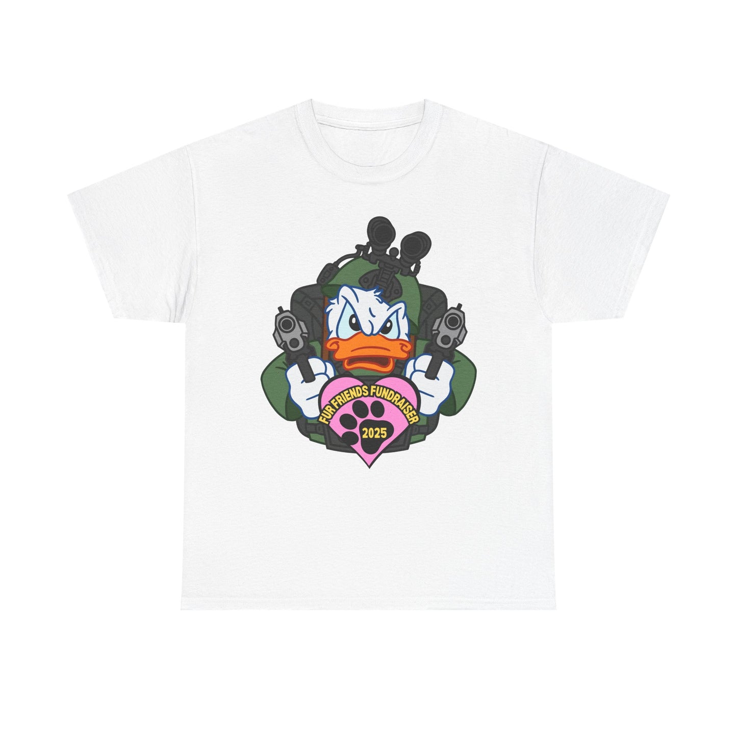 (FFF) Quack Attack! Unisex Heavy Cotton Tee