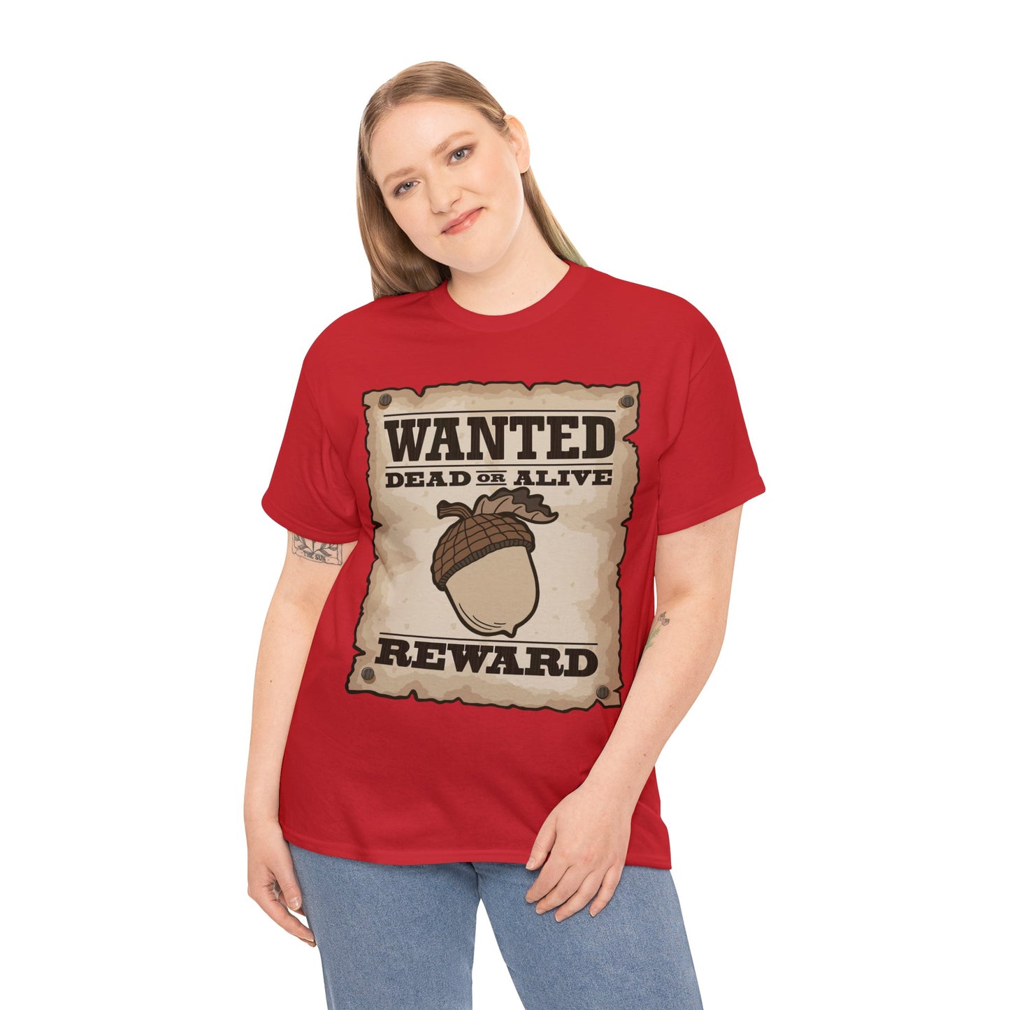 Wanted Nut! Unisex Heavy Cotton Tee
