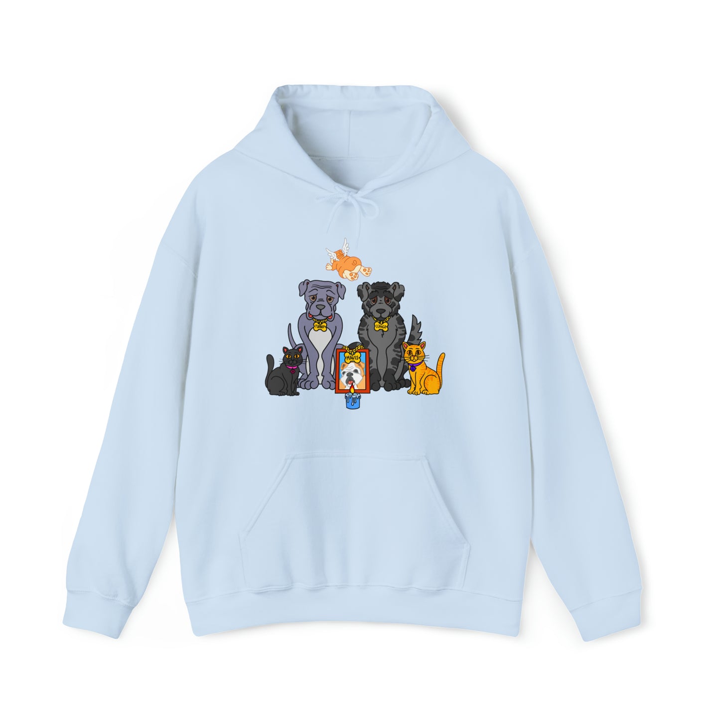 Lost but Still Loved (Mavis Tribute) Unisex Heavy Blend™ Hooded Sweatshirt