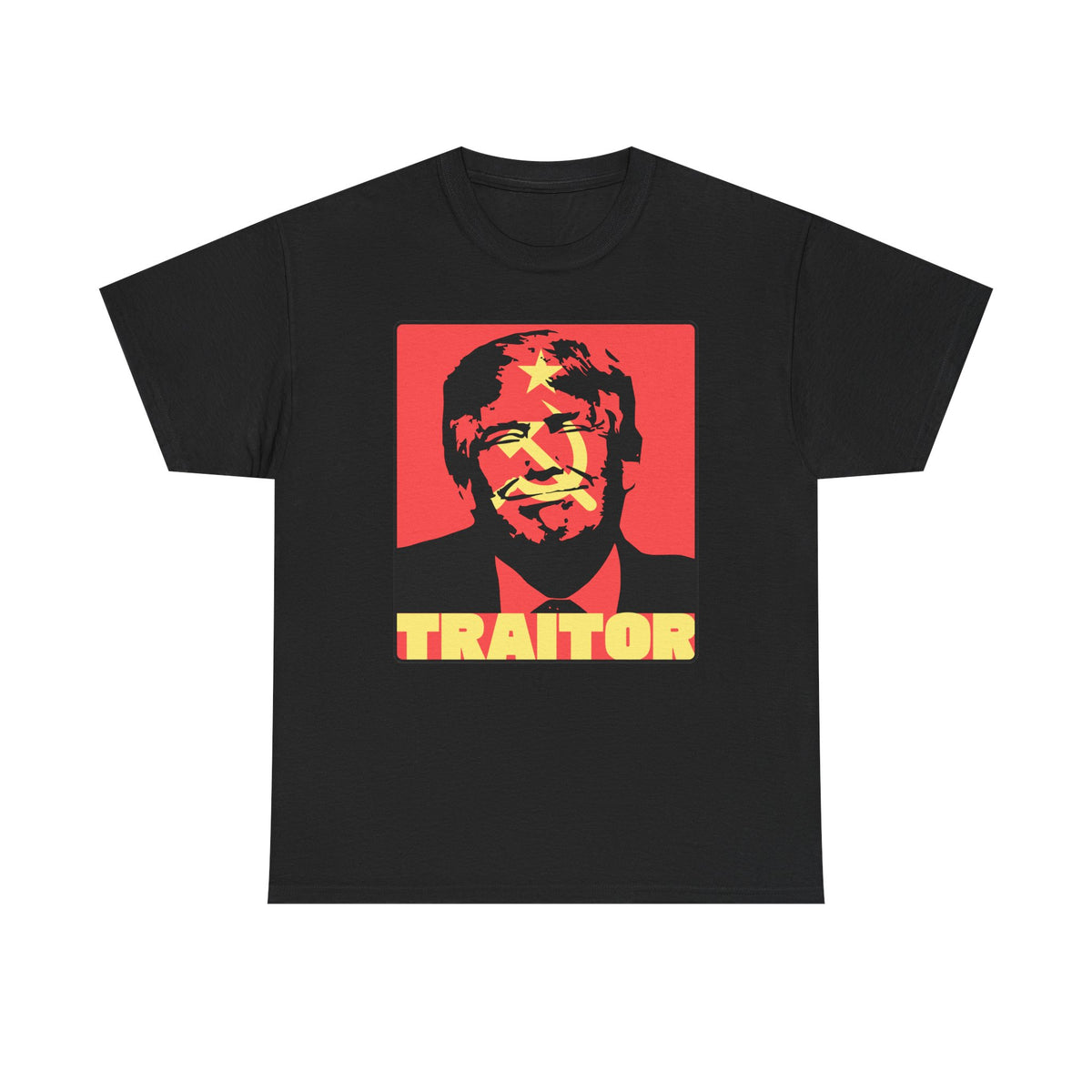 Trump Traitor! Unisex Heavy Cotton Tee