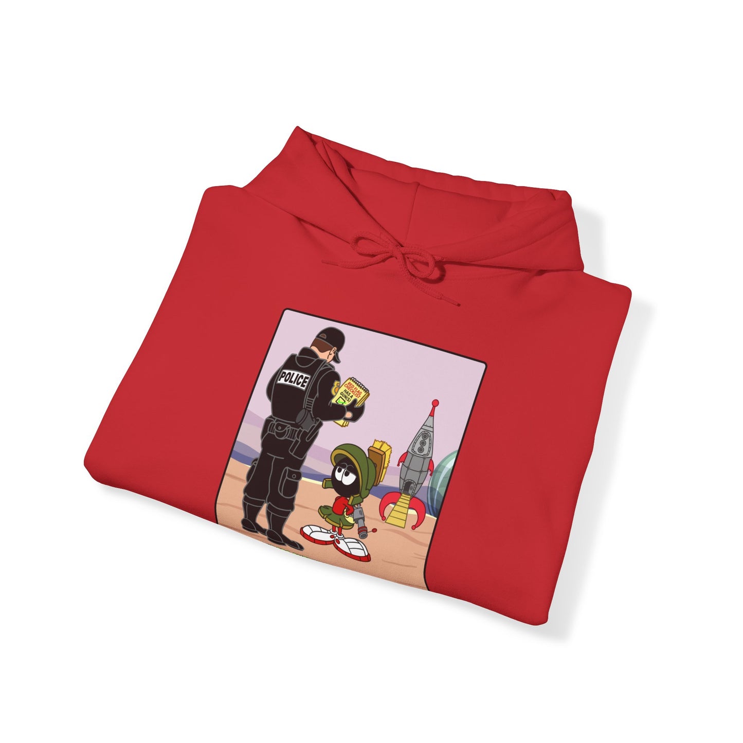 red Flagged & Green! Unisex Heavy Blend™ Hooded Sweatshirt