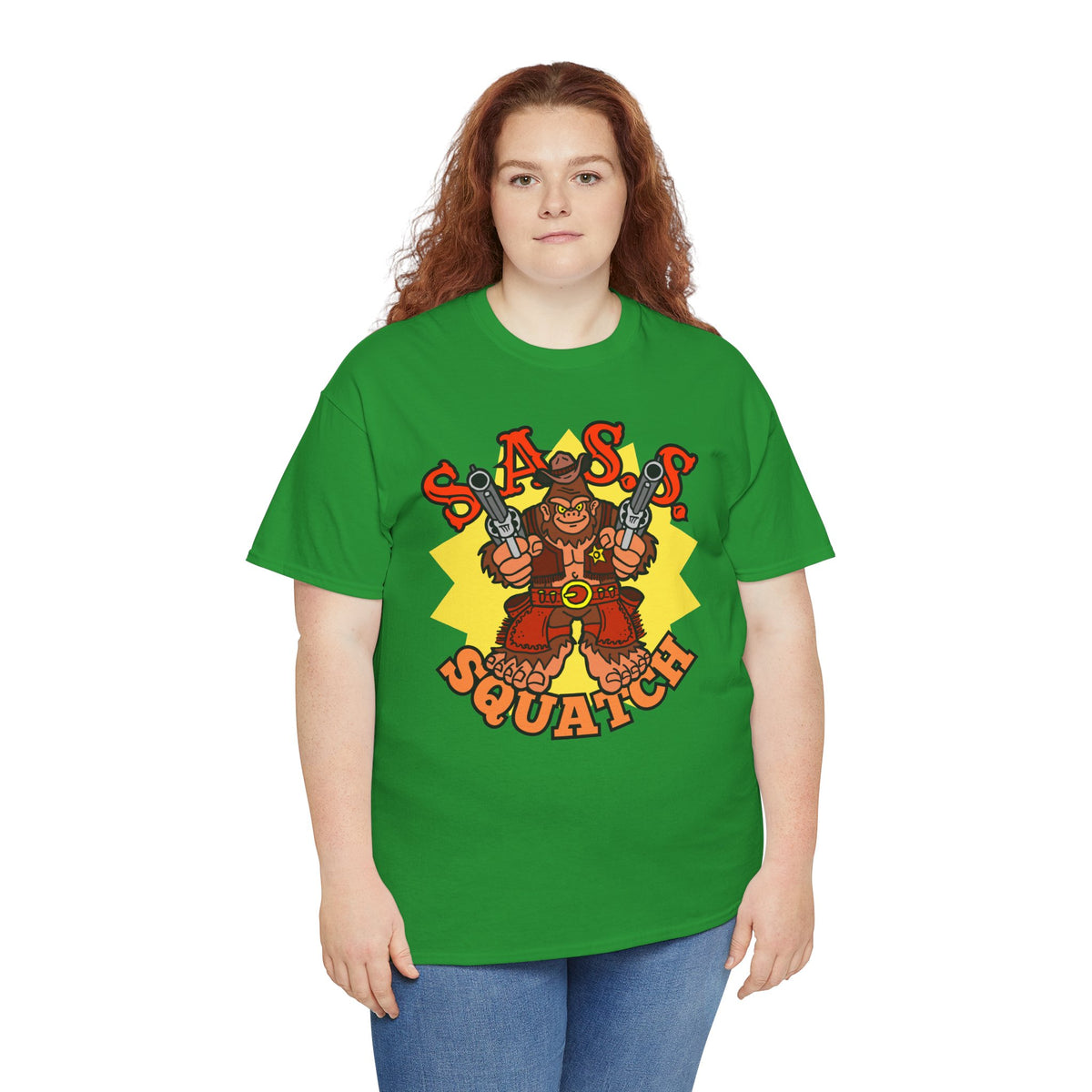 SASS-Squatch Unisex Heavy Cotton Tee