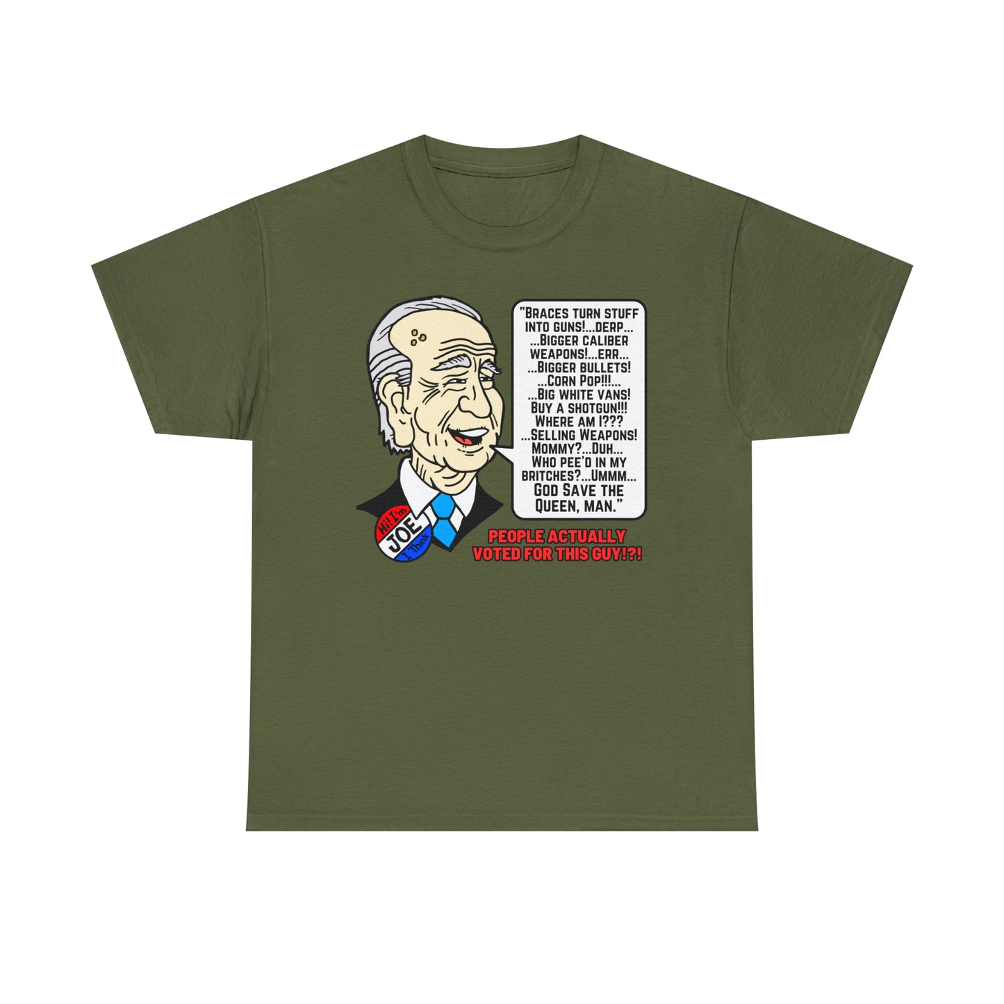 Biden Talk Unisex Heavy Cotton Tee