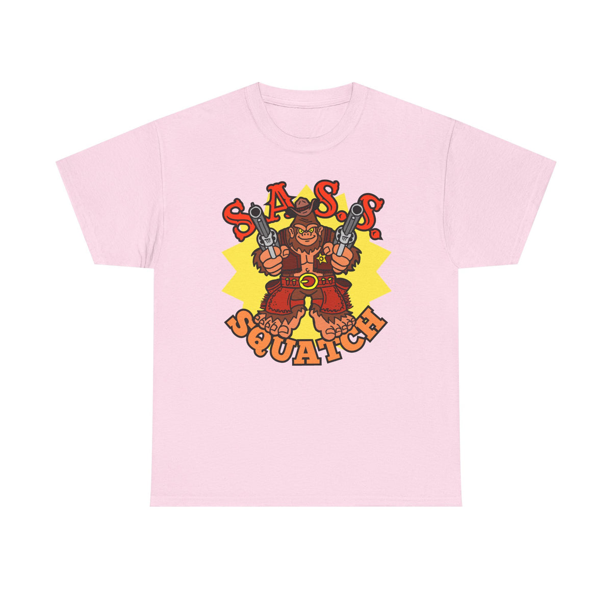 SASS-Squatch Unisex Heavy Cotton Tee