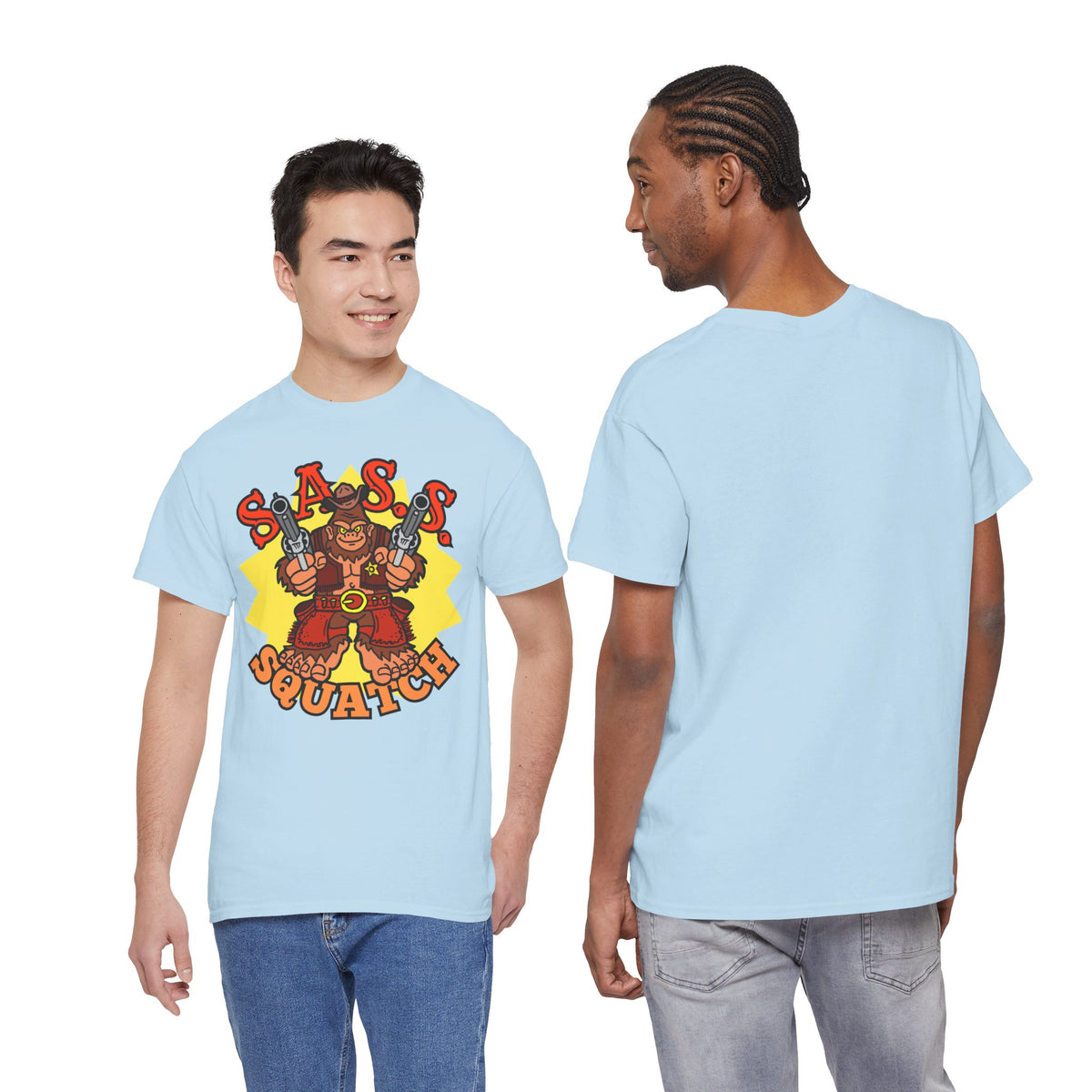 SASS-Squatch Unisex Heavy Cotton Tee
