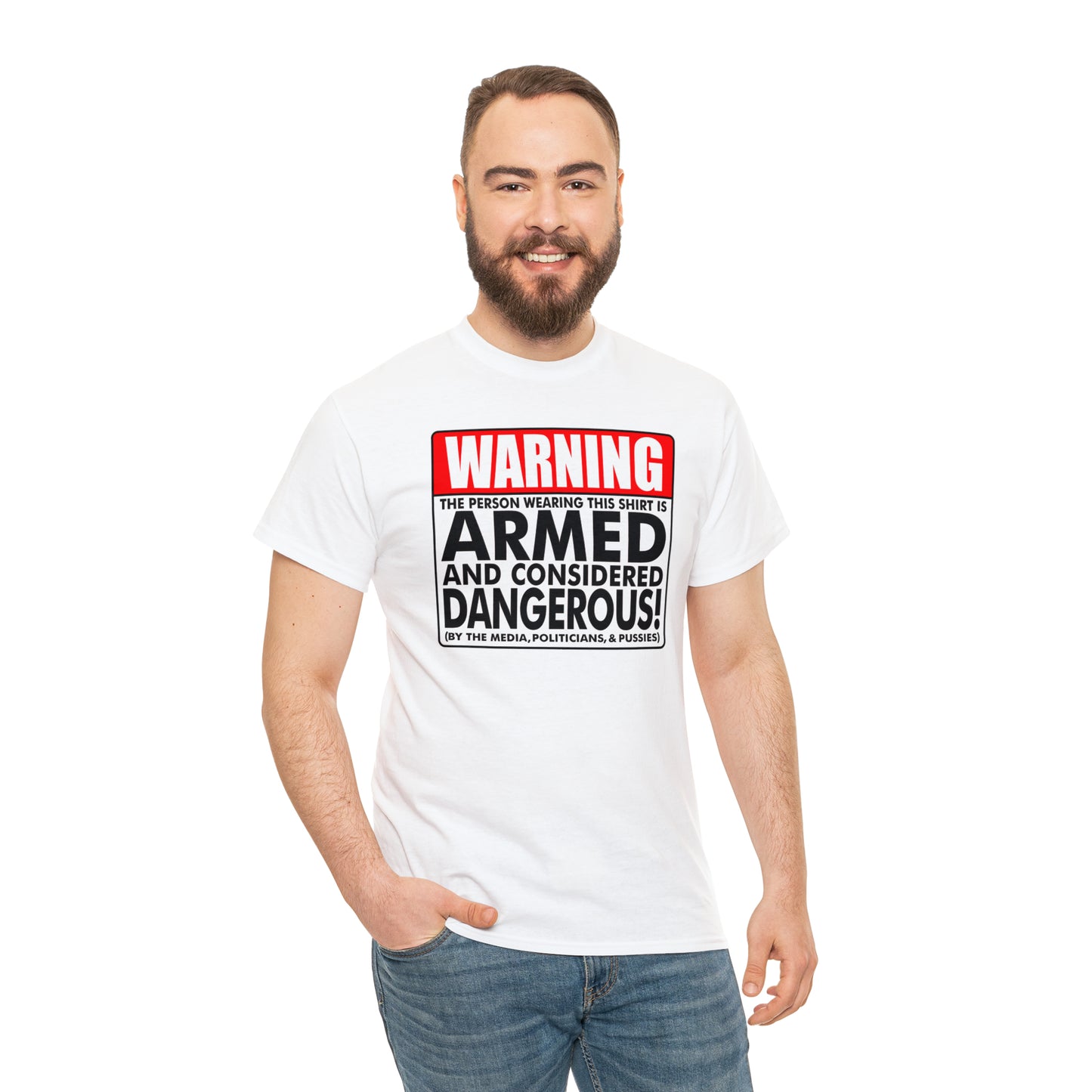 Armed & Dangerous? Unisex Heavy Cotton Tee