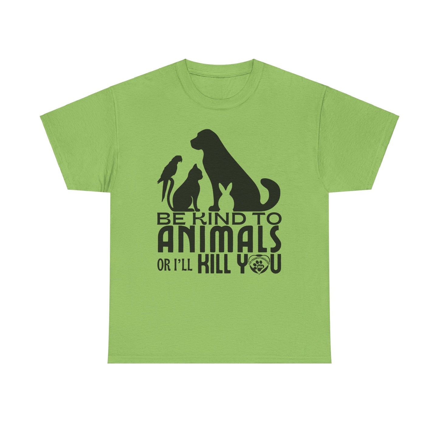 Be Kind (Save a Pet!) Unisex Heavy Cotton Tee