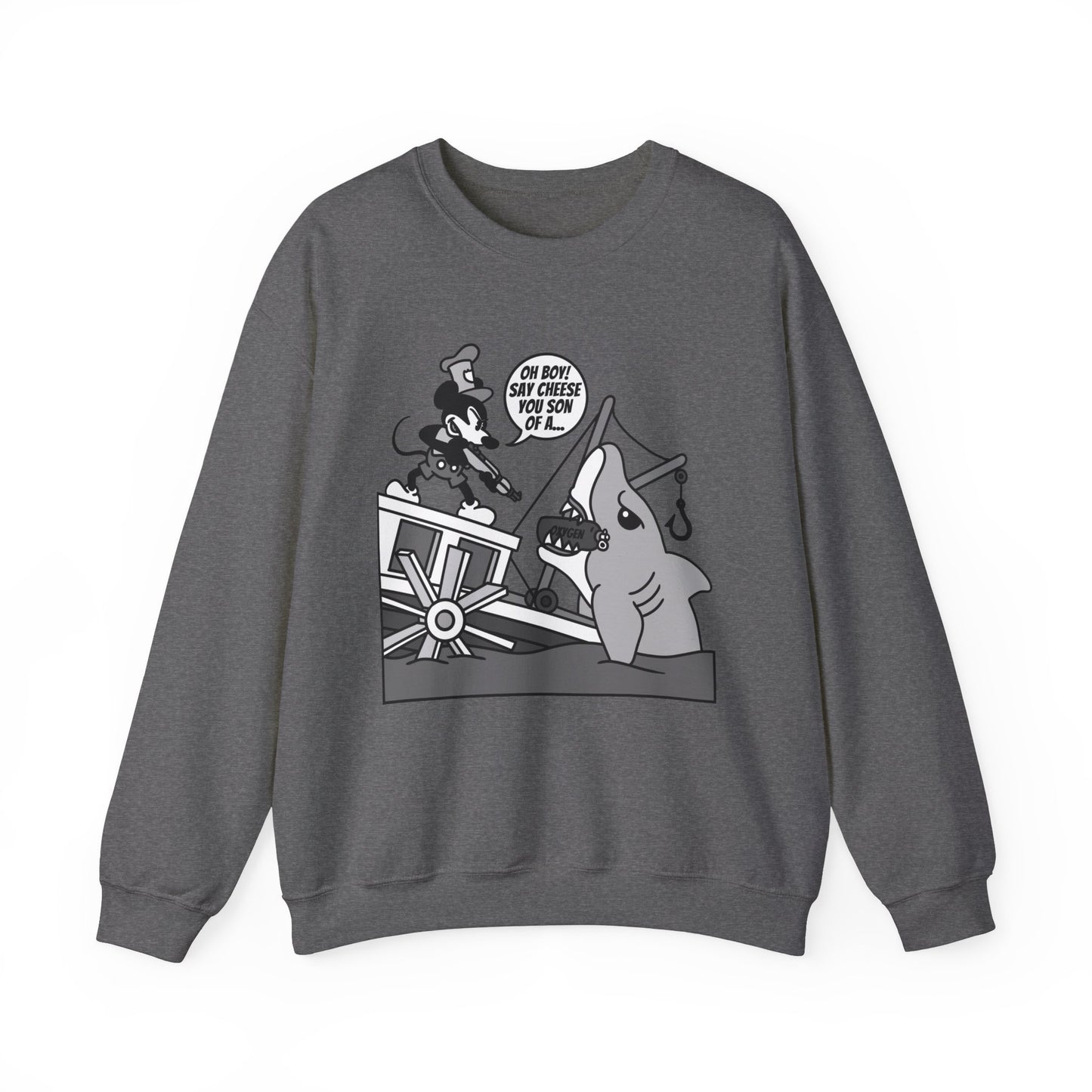 Willie vs. Bruce! Unisex Heavy Blend™ Crewneck Sweatshirt