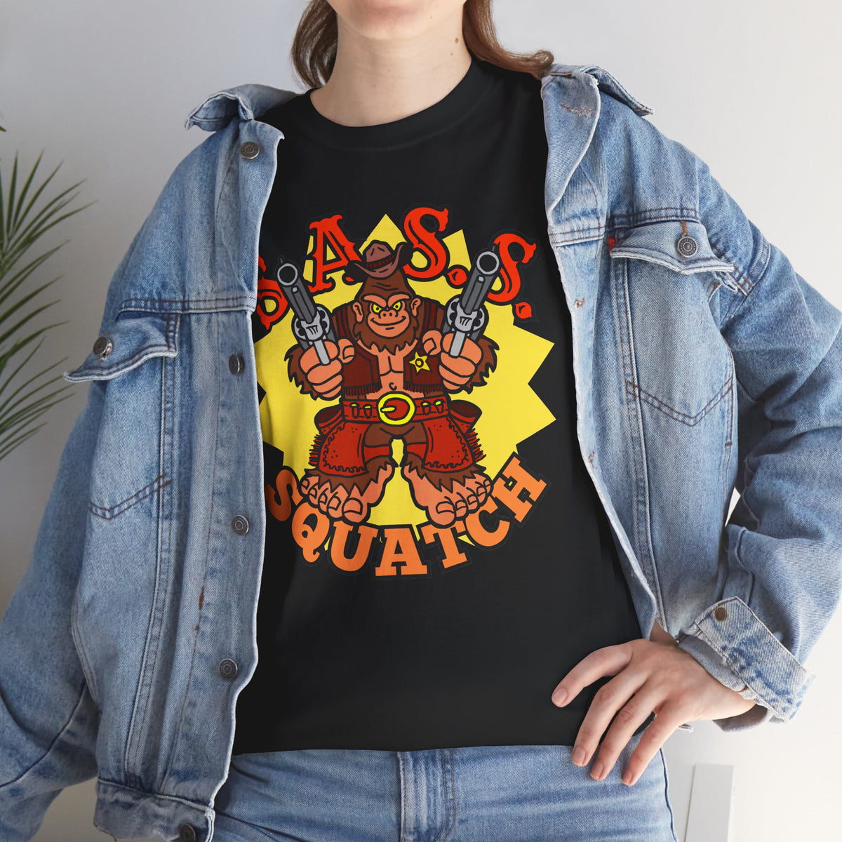 SASS-Squatch Unisex Heavy Cotton Tee